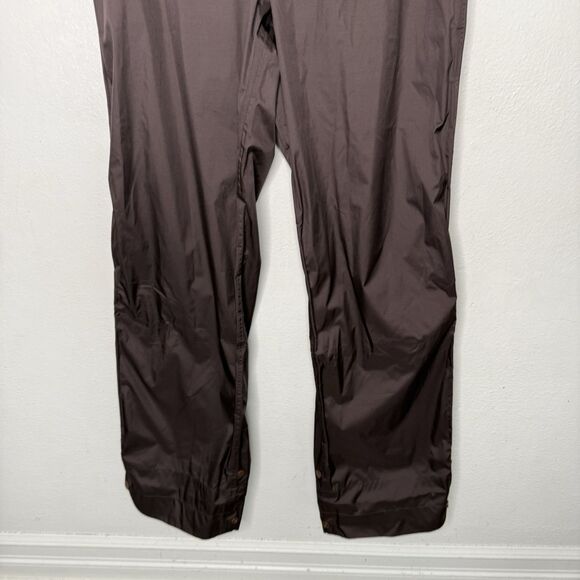 Forrester's Brown Stormtek Rain Golf Pants Waterproof Snap Up Ankle Men’s Medium - Picture 3 of 12